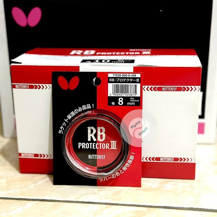 

Stok Baru Butterfly RB Protector III 8mm Side tape