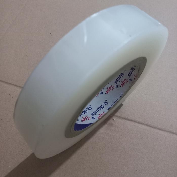 

Stok Baru proteksion tape 1" x 200meter clear