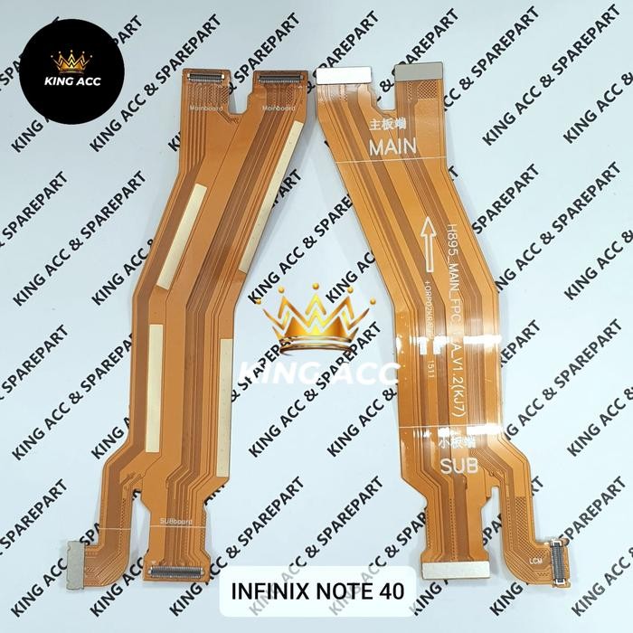 FLEXIBEL FLEKSIBEL BOARD / CONNECT INFINIX NOTE 40