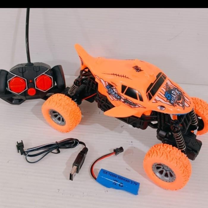 Mainan Anak Drive Off Road Car Rc/Mainan Mobil Hiu Remot