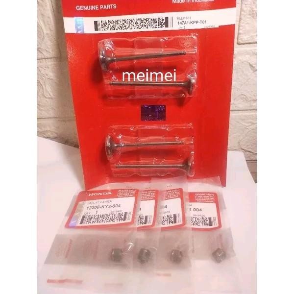 SALE TERBARU KLEP SET CB 150 OLD,2012-2014,KLEP SET CB 150 R+ SEAL KLEP 4PCS , READYY