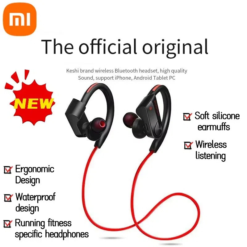 IMPORT Xiaomi K98 Neck Wireless Bluetooth Headset IPX7 Waterproof Sports Stereo Headset Microphone