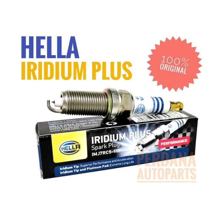 Busi Hyundai H1 Bensin Jamin Asli Hella Iridium Plus