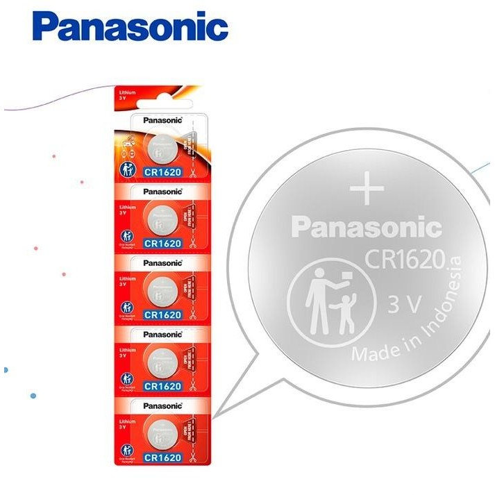 (Expert) CR 1620 PANASONIC 3V Baterai CR1620 / Battery CR-1620 / ORIGINAL