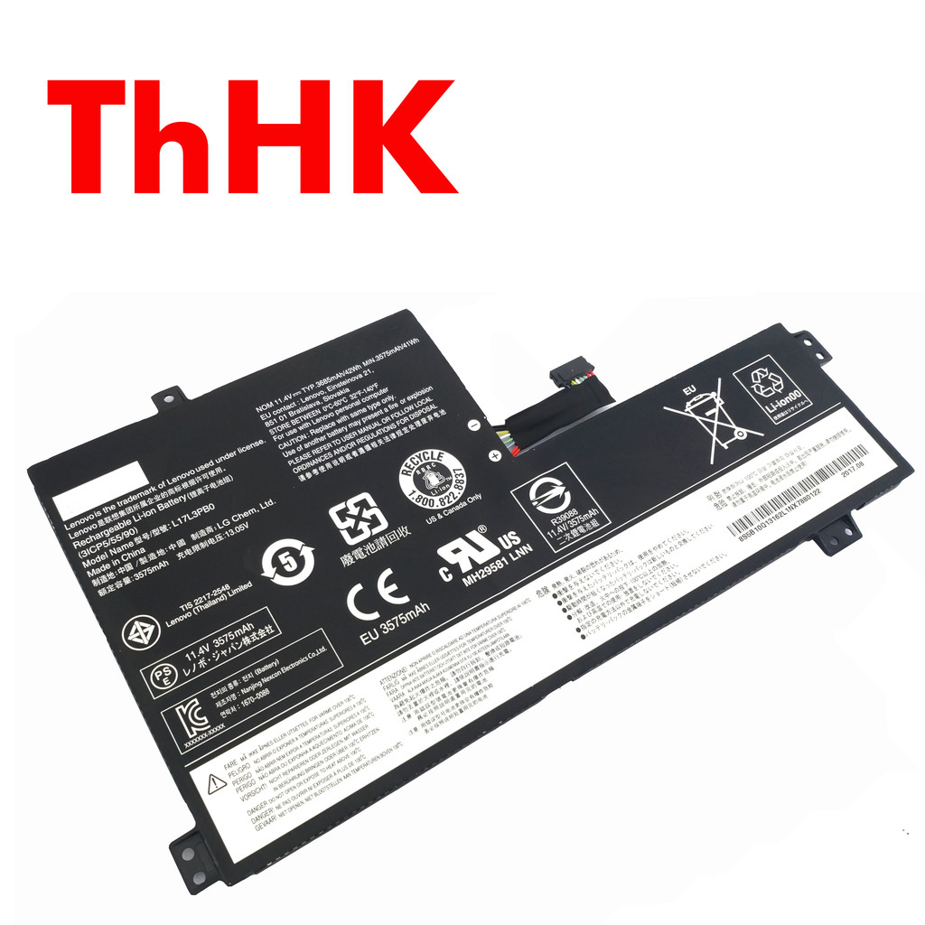 Genuine Original L17L3PB0 L17M3PB0 Laptop Battery For Lenovo 100e Chromebook 100e-81ER 300e 500e 500