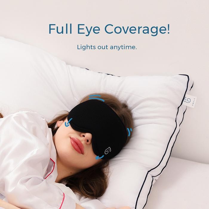 (Expert) Penutup Mata Tidur Premium - Night Serene (Kwala Official)