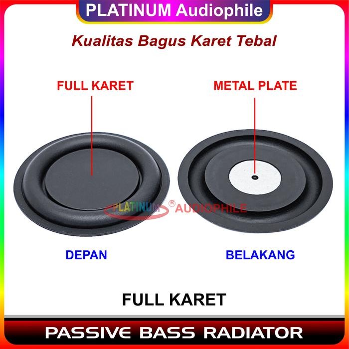Terlaris Passive Bass Radiator Pbr 30Mm 40Mm 50Mm 60Mm 65Mm 75Mm 80Mm 90Mm 100Mm Pasif Membran