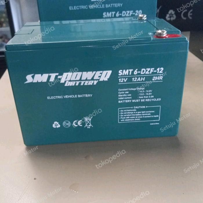 Baterai Aki Sepeda Listrik VIAR Exotic Uwinfly Goda Genio Original