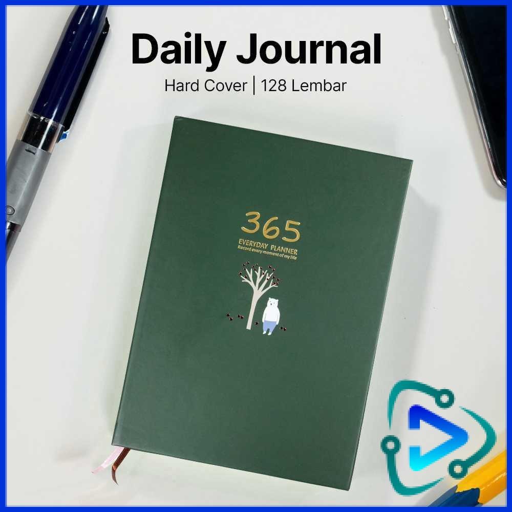

DingDongTu Buku Diary 365 Hari Daily Journal Hard Cover 128 Lembar - DDT-4083