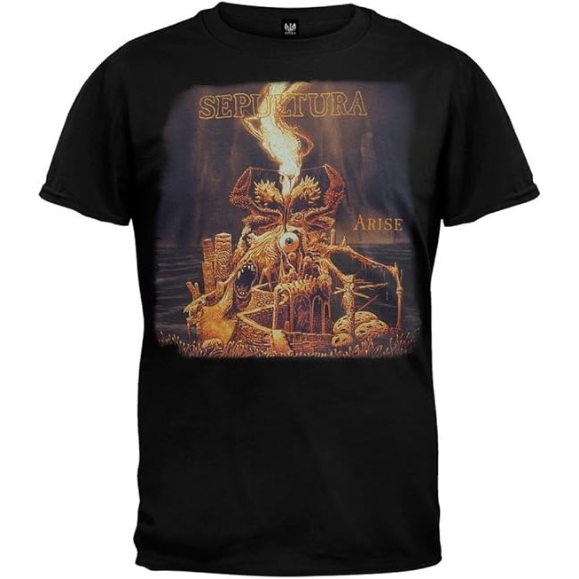 Kaos Sepultura Arise Hitam