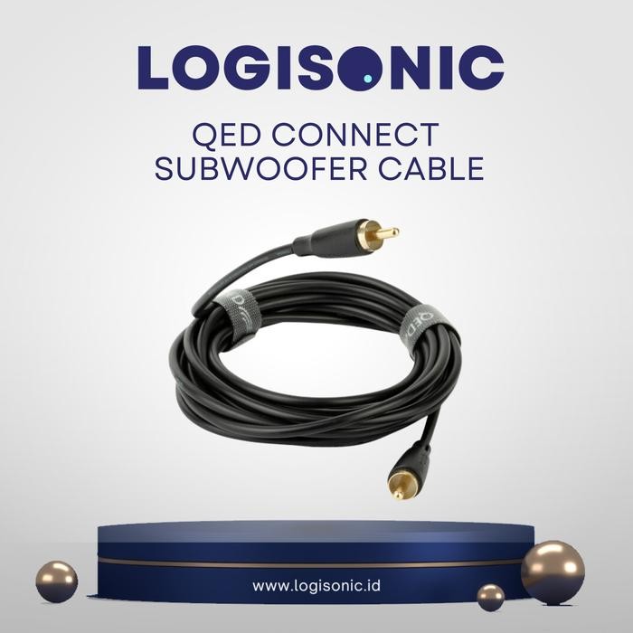 Qed Qe8144 Connect Subwoofer Cable Kabel Subwoofer