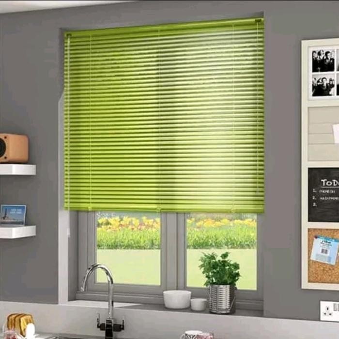 Tirai Jendela impor Kris Pvc 90x180 tirai gulung