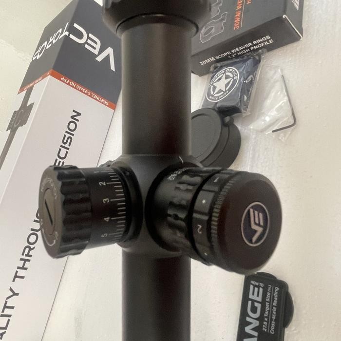 Strengthspace - Teleskop Vector Sentinel 5-25X50 Sfir Ffp Zero Stop