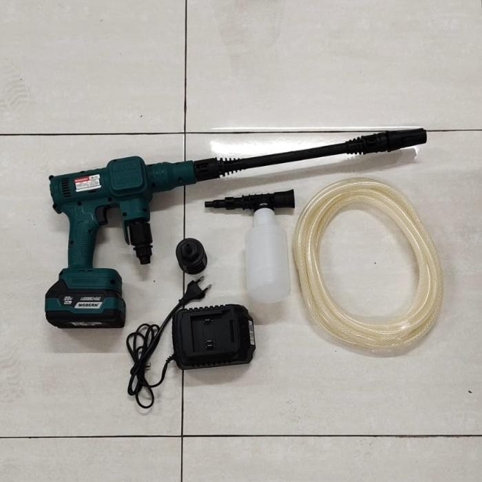 JET CLEANER CAS CORDLESS MODERN M70 MESIN CUCI MOBIL BATERAI 20V