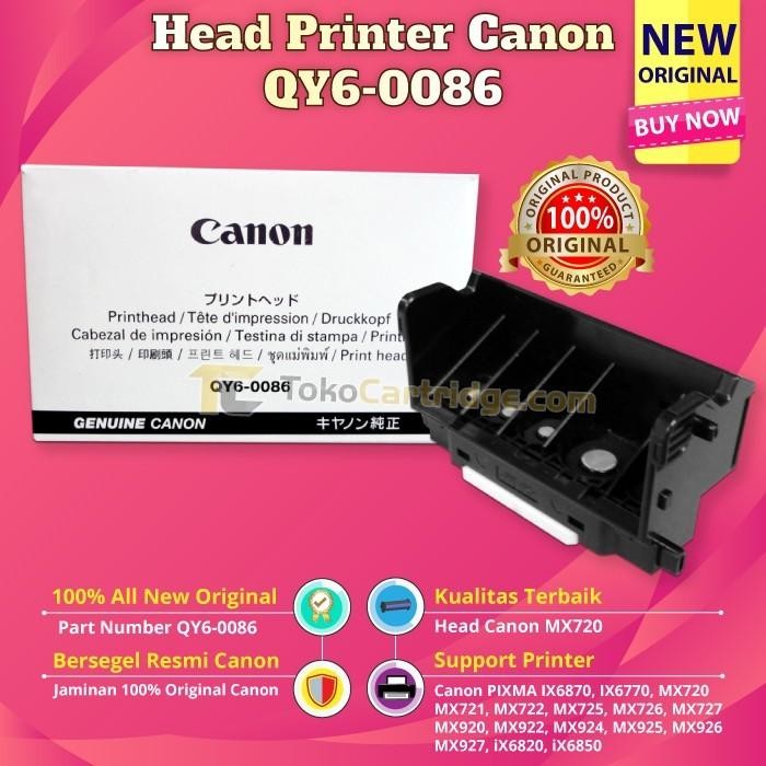 Head Printer Canon IX6770 IX6870 MX920 MX922 MX927 IX6820 IX6850