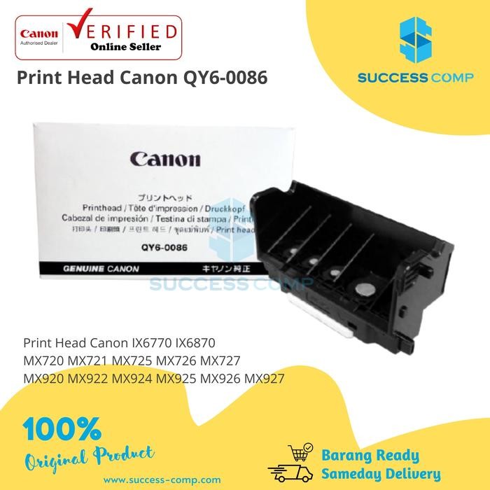Print Head Canon IX6770 IX6870 MX720 MX721 New Original