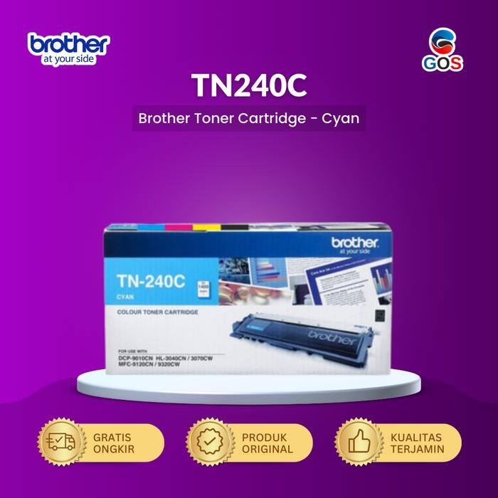 BROTHER Toner TN240 Original Cyan TN 240