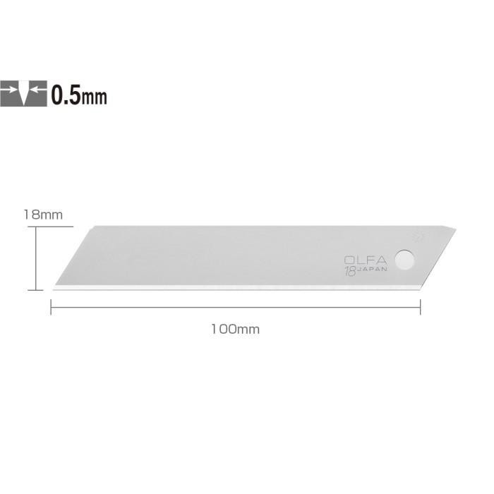 

Olfa Lbsol10 Refill Cutter 18Mm Lb-Sol-10 Solid Blade (10 Pcs/Pack)