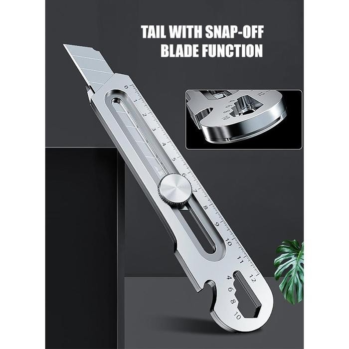

18Mm Heaty Duty Utility Knife Multifunction Stainless Steel Estilete Profissional Ferramenta Large