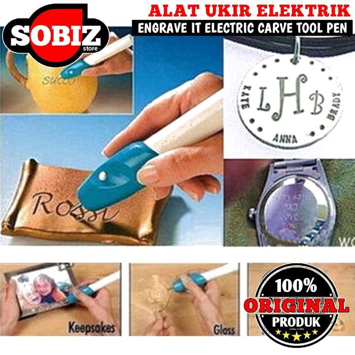 MELAYANI FAKTUR PAJAK Pena Ukir Elektrik Alat Tulis Nama Sendok Piring Gelas kaligrafi
