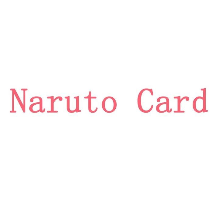Naruto Card Anime Character Collection Card Children's Toy Gift