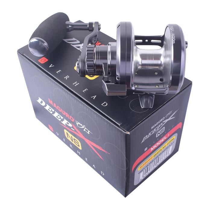 Paling Berkualitas Reel Oh Maguro Deep-X Ns 400 600 Laut Monster Fish Handle Kiri Over Head Jigging