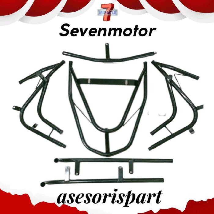 Terlaris Tubular Beatstreet Tahun 2016 - 2019 Crasbar Pelindung Bodi Honda Beat Fi 2016 - 2019 Ready