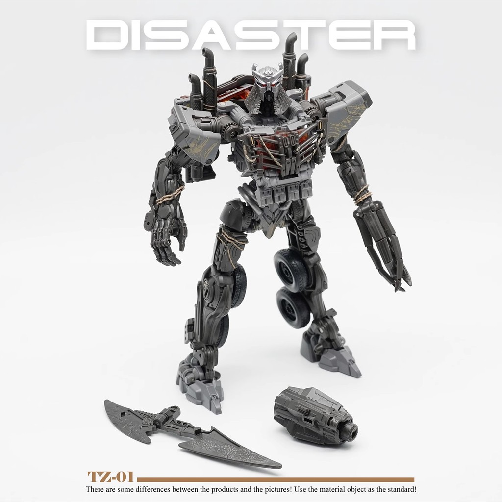 DISASTER TZ01 Transformation Toy Scourge KO SS101 Rise of the Beasts Movie 7 Action Figure
