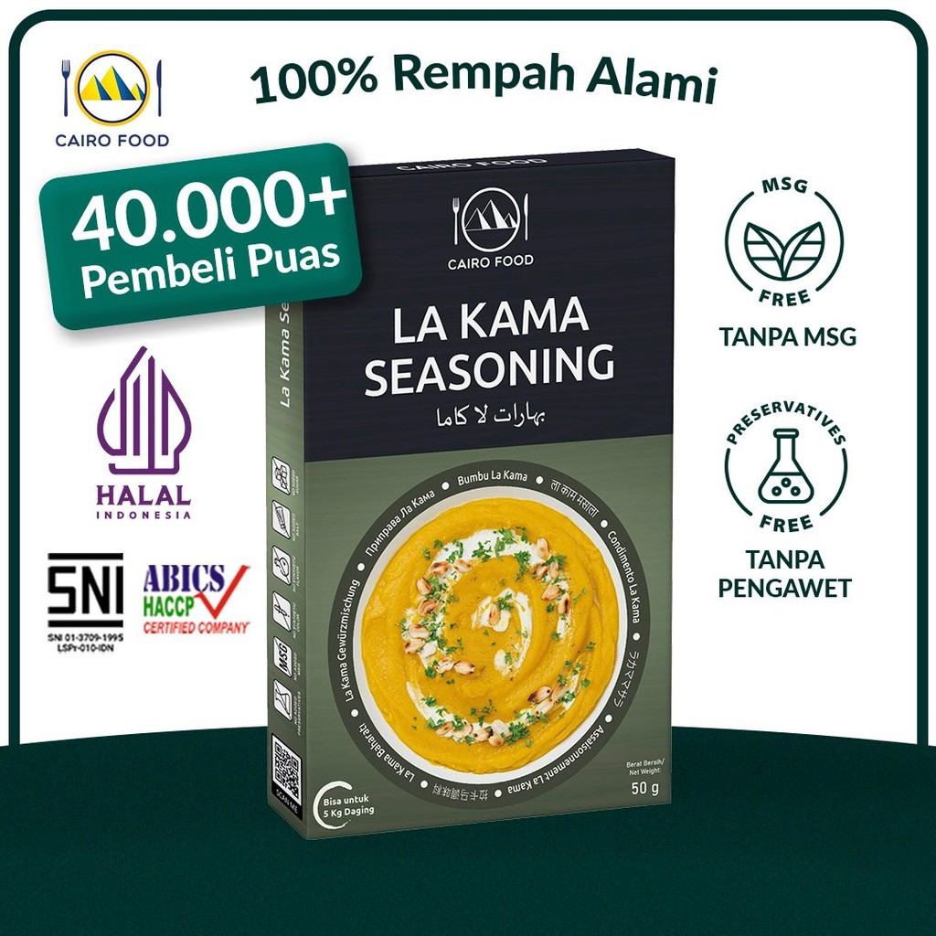 

Bumbu La Kama Spice Mix Sehat - Cairo Food