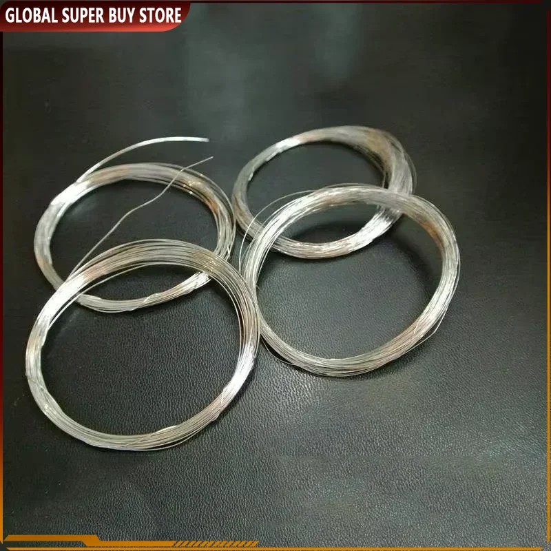 0.1mmX50cm Pure Platinum Wire Electrophoresis Cell Electrode Anode Platinum Wire Purity 99.99% Flame