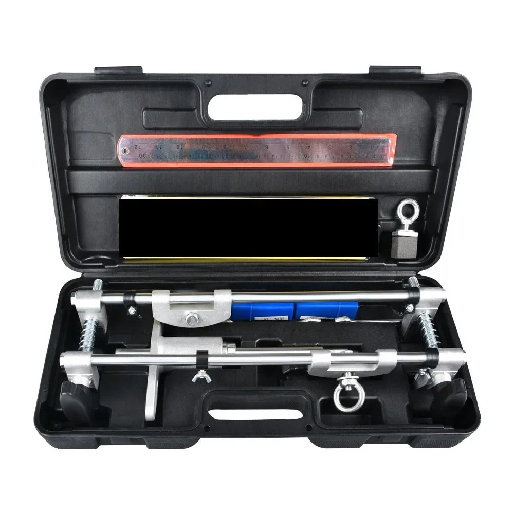 Wooden Door Lock Hole Opener Lock Mortiser Door Fitting Kit with 3pcs Tungsten Steel Cutters