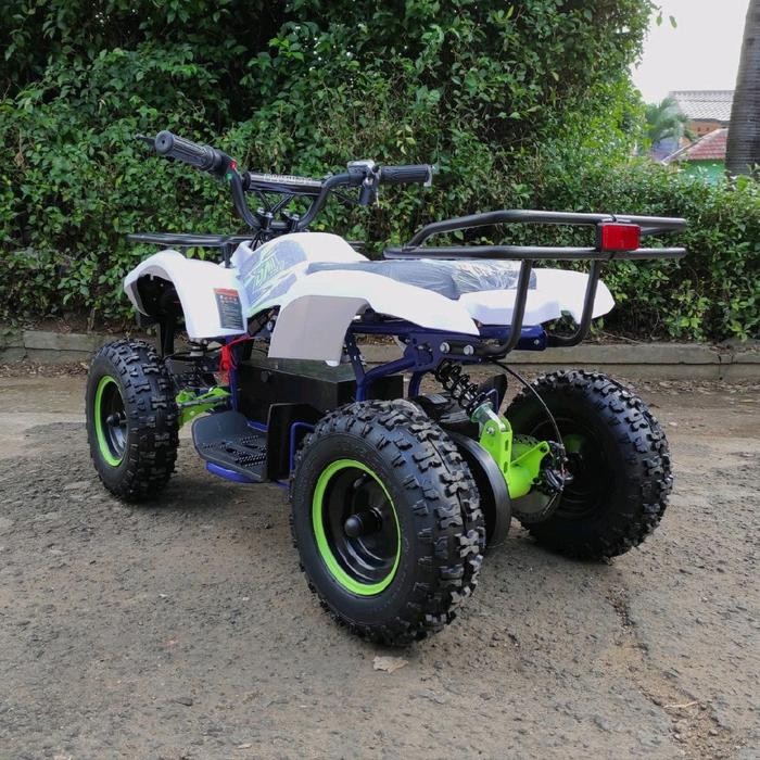 ATV 800W Mini - Motor Listrik Murah berkualitas Orange Hitam Merah Biru