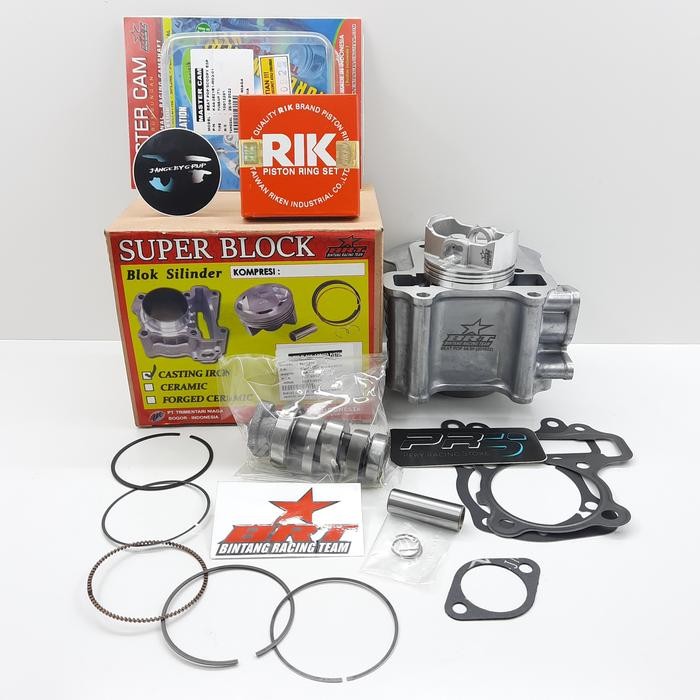 Paket Bore Up Blok BRT Beat eSP Scoopy eSP Vario 110 eSP Beat Street