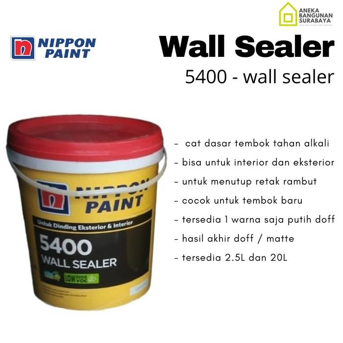 Nippon Paint Wall Sealer 5400 cat dasar 20L