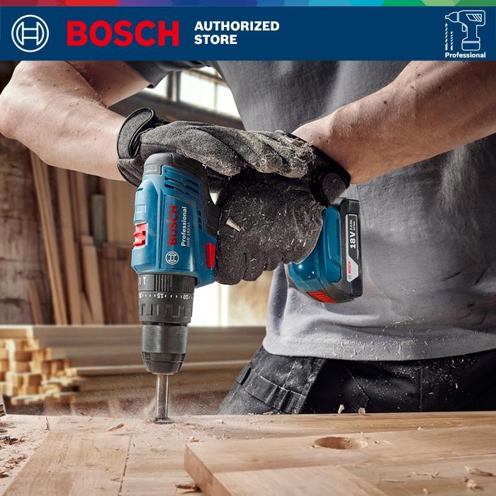 Bosch Cordless Impact Drill / Bor Impact Baterai 18Volt GSB 183-LI