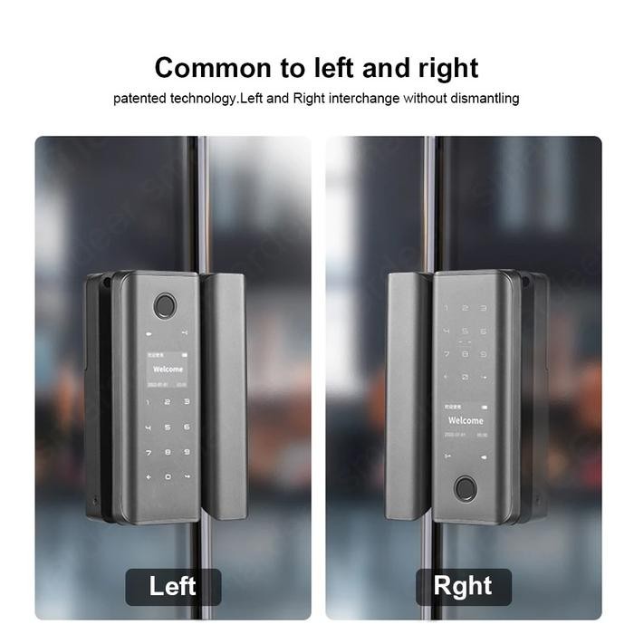 Mantab Smart Lock Pintu Sliding Pintu Geser With App Smart Door Lock