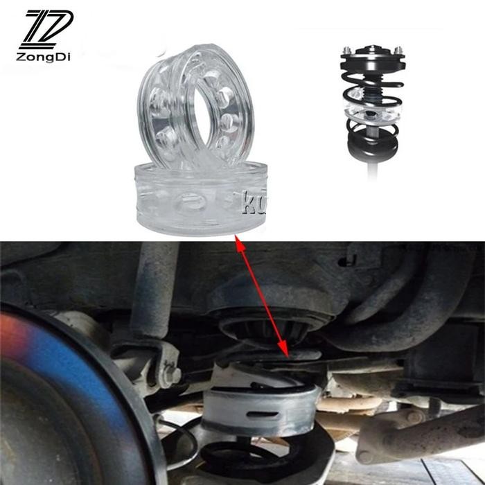 ZD 2PCS Car Styling Protection Spring Bumper Shock Absorber For