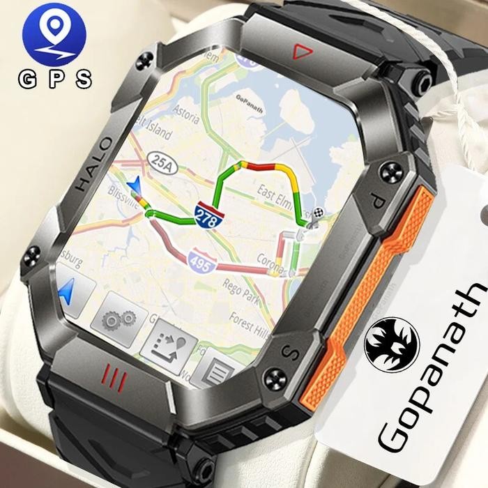 New Durable Military Smartwatch For Android Fteiness Watch IP68