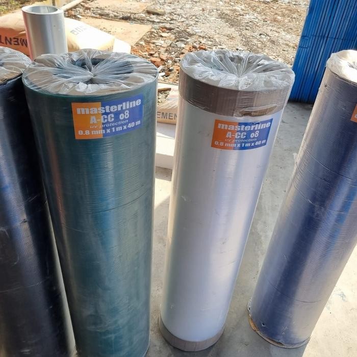 Fiber Plastik Penutup Pagar 0.8mm Master Line 1 roll