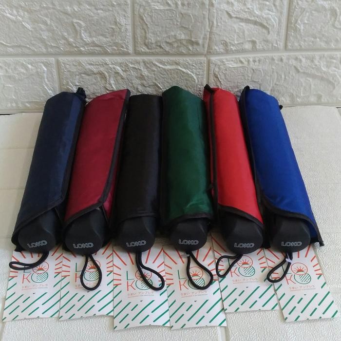 PAYUNG LIPAT MERK LOKO, PAYUNG LIPAT 3, PAYUNG MURAH BERKUALITAS