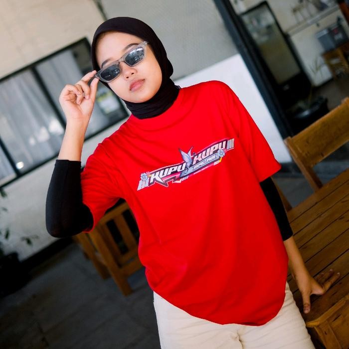 KAOS KUPU KUPU MALAM - Markaskaos.id Katun Combed 24 s Nyaman Unisex patr