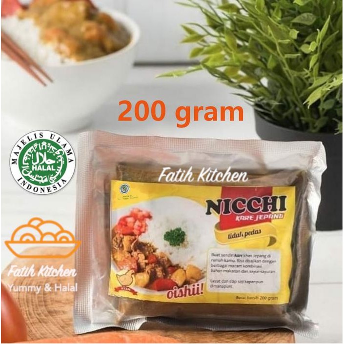 

New Bumbu Kare Jepang NICCHI 200 gr Halal