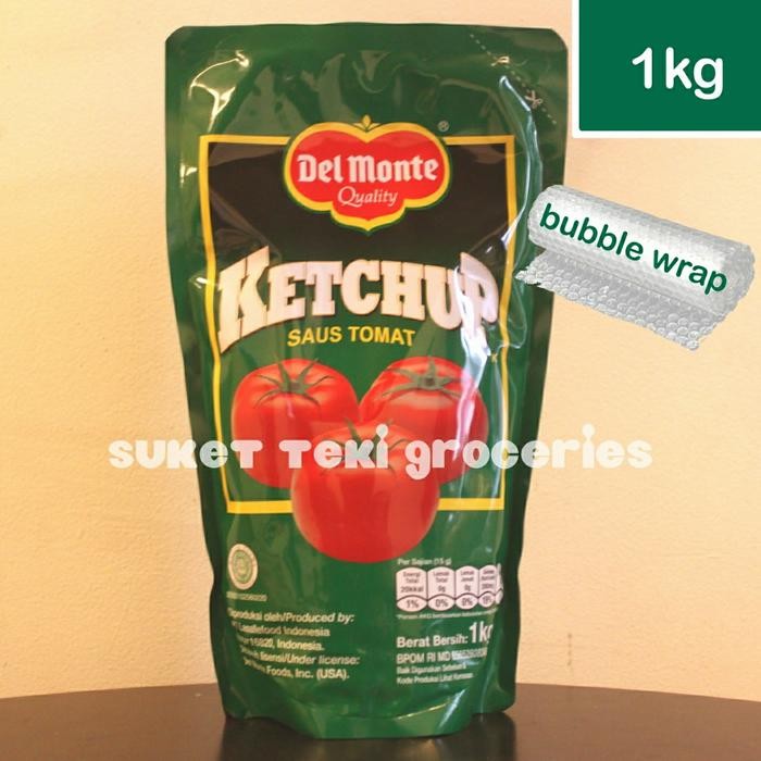 

New Saos Tomat Delmonte 1kg Refill Standing Pouch MURAH