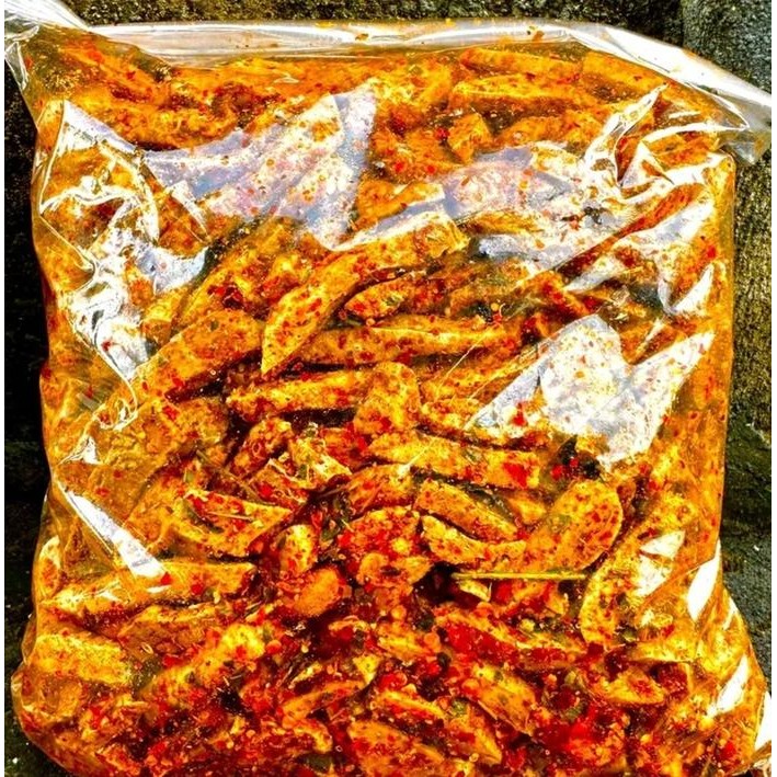 

New BASRENG VIRAL 1 Kg JAJAN RAMERAME Asin Pedas Cemilan Food Snack Goreng Keripik Makanan