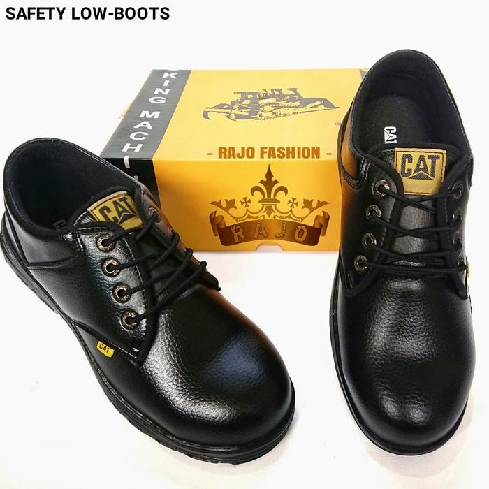New Sepatu Safety Pendek Caterpillar - Sepatu Kerja Industri Safety