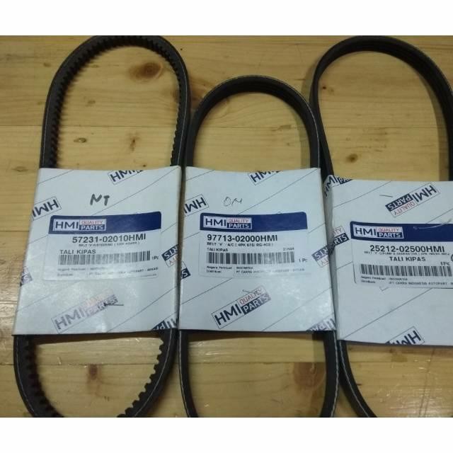 Fan Belt Vbelt Hyundai Atoz Visto 3Pcs