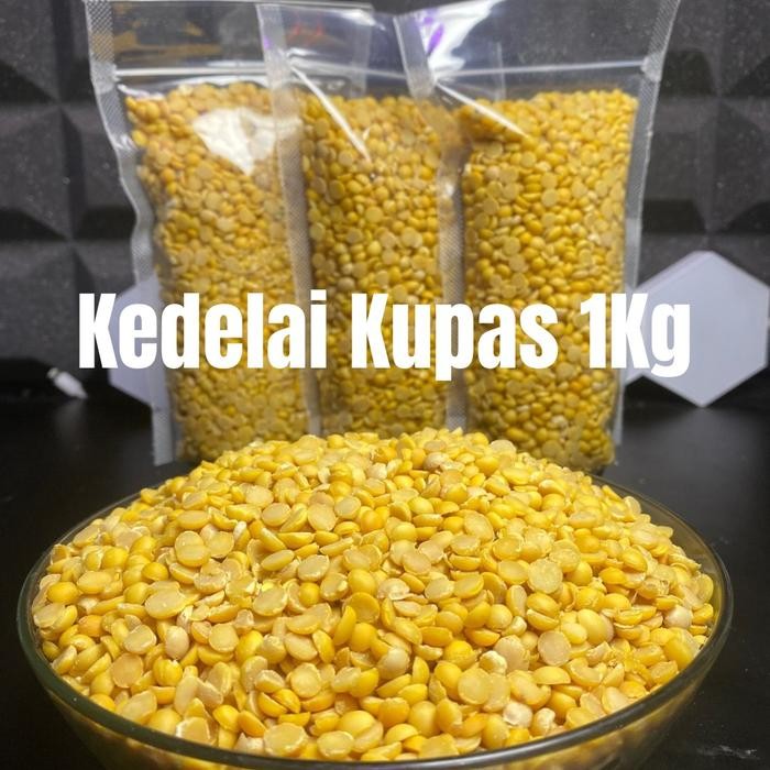 

PREMIUM kedelai kupas import berkualitas 500gram - 1kg Kering