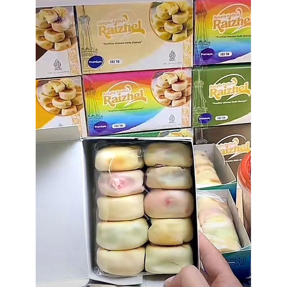 

PREMIUM SATUAN BAKPIA PAHTOK RAIZHEL ISI 10 BAKPIA KERING Food