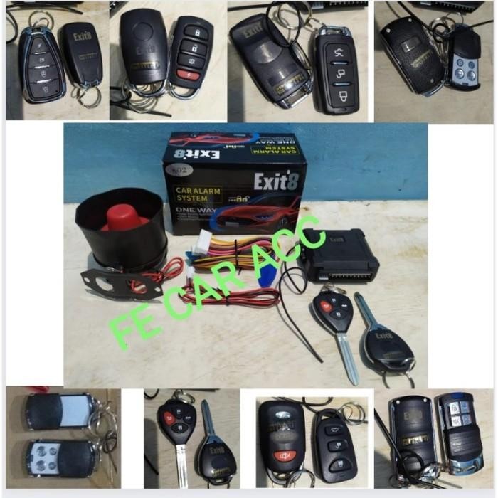 PREMIUM ALARM REMOT MOBIL TOYOTA AVANZA YARIS CALYA AGYA FORTUNER RUSH HI ACE