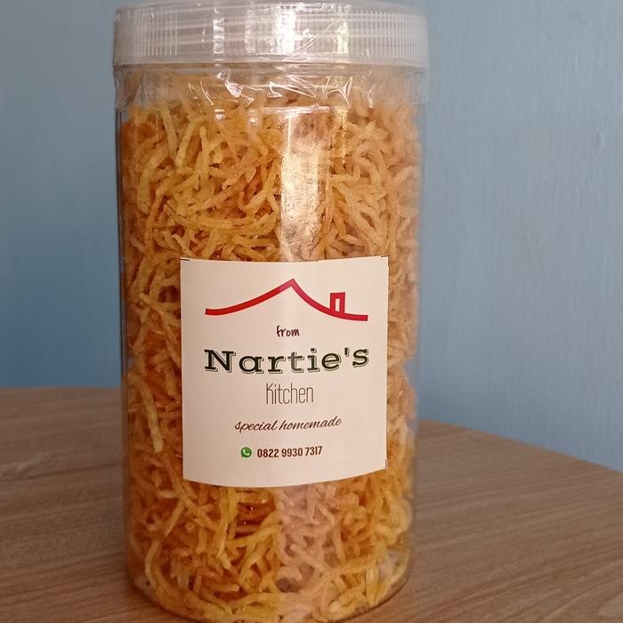 

PREMIUM Kering Kentang Mustofa Ebi Original toples 1000 ml